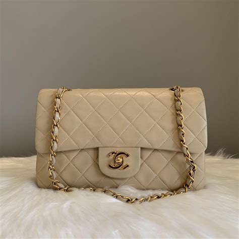 chanel small lambskin classic flap bag|Chanel classic flap small price.